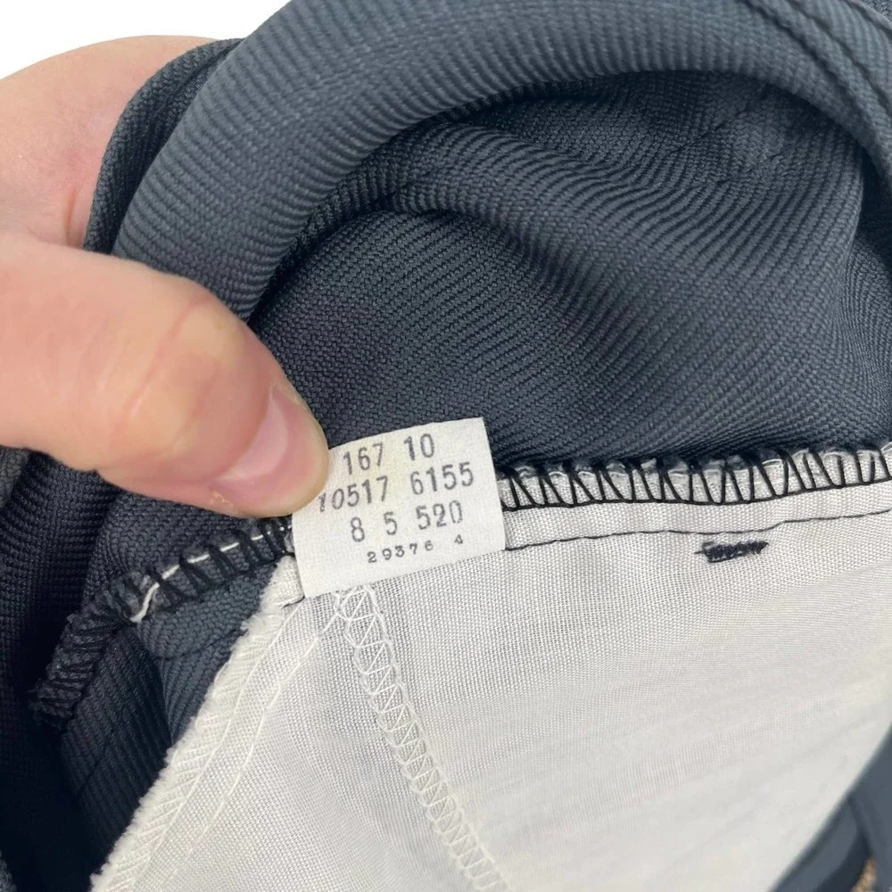 Vintage 1975 Levi’s Pants Dacron Straight Leg Black‎ Tab Gray 36x32